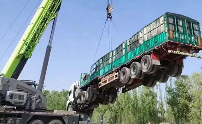 南宁道路脱困救援案例